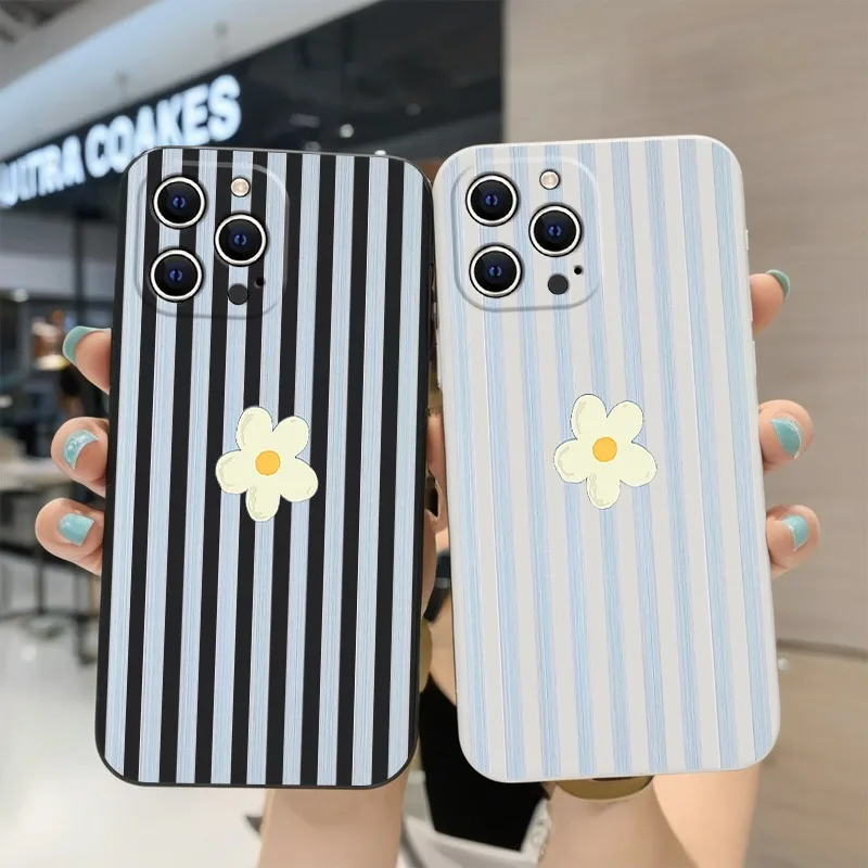 เคสโทรศัพท์ลายดอกไม้และลายทางส - Apple Iphone 15 บทวิจารณ์และราคา