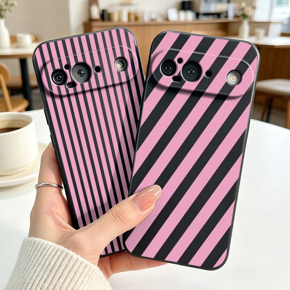 เคสโทรศัพท์ซิลิโคนนิ่มสีดำ ลาย - Google Pixel 9 Pro บทวิจารณ์และราคา